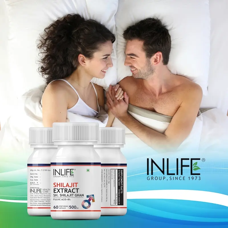 INLIFE Pure Shilajit Extract Supplement for Men | Strength and Stamina, 500mg - 60 capsules - Image 4