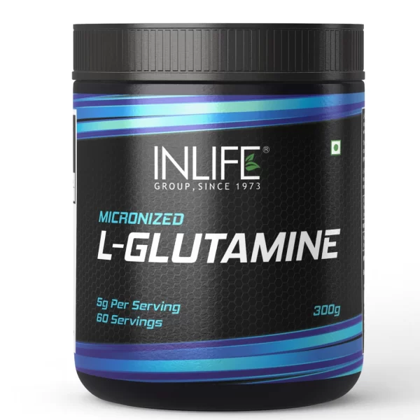 INLIFE Micronized L – Glutamine Powder Supplement – 300 grams ...