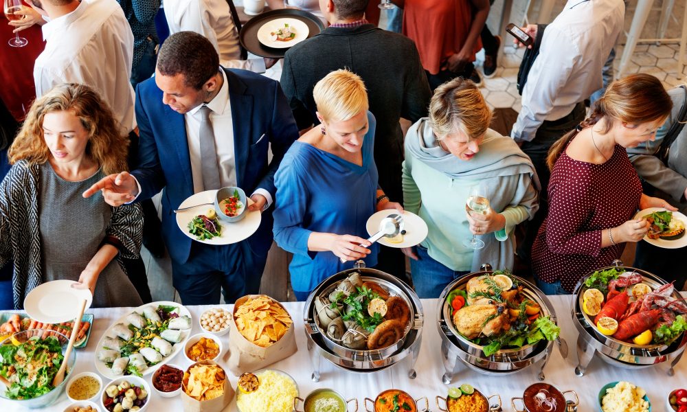 Buffet Catering Cafe Cuisine Culinary Meal Unity Concept