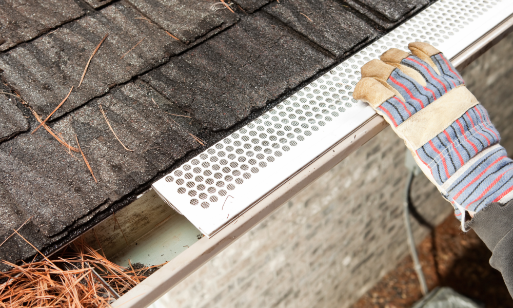 Leaf Guard Installation – RC Gutters & Construction